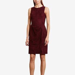 LAUREN by Ralph Lauren Faux Suede Dress